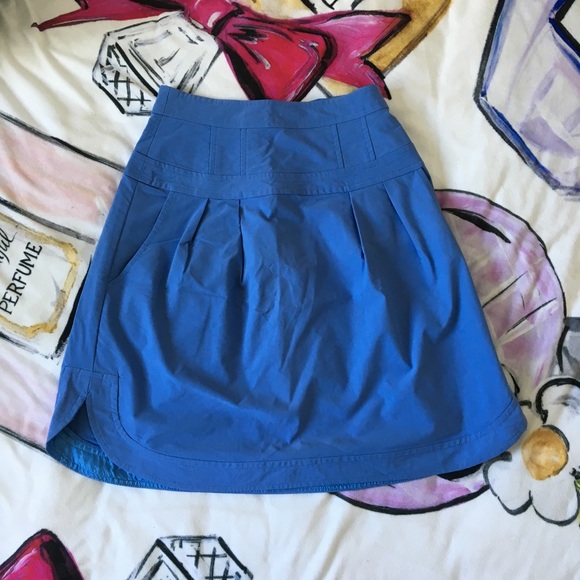 Nanette Lepore Blue Skirt - Picture 1 of 6